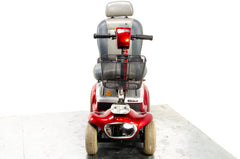 Sterling Sapphire LS Used Mobility Scooter Comfy All-Terrain Midsize Pneumatic Tyres Folding Boot Red
