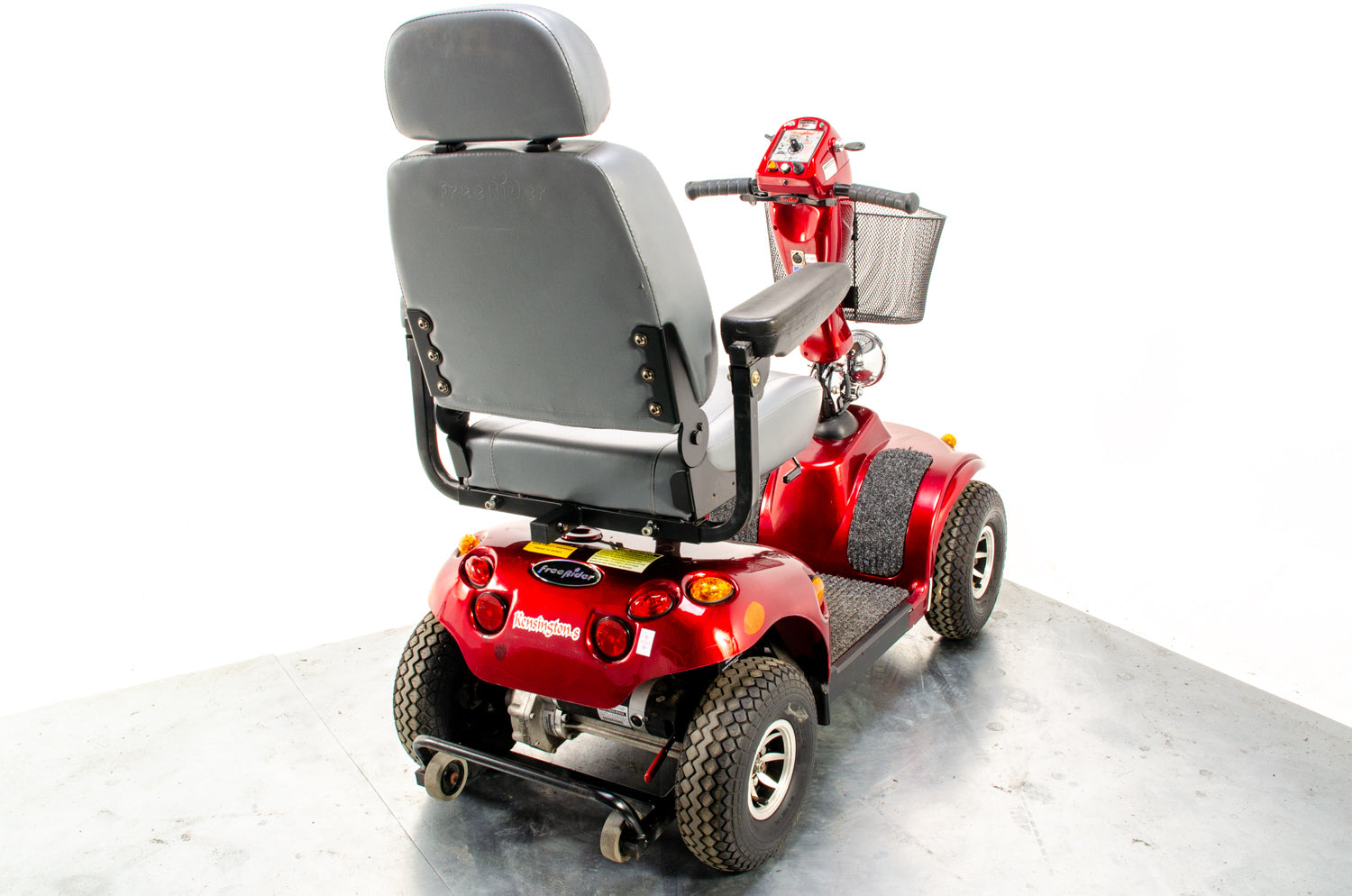 Freerider Kensington S Used Mobility Scooter Midsize All-Terrain Pavement Road Legal Red