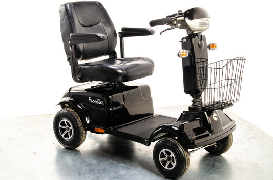 Rascal Frontier All-Terrain Off-Road Used Electric Mobility Scooter 8mph Suspension Midsize Black 13293 1500
