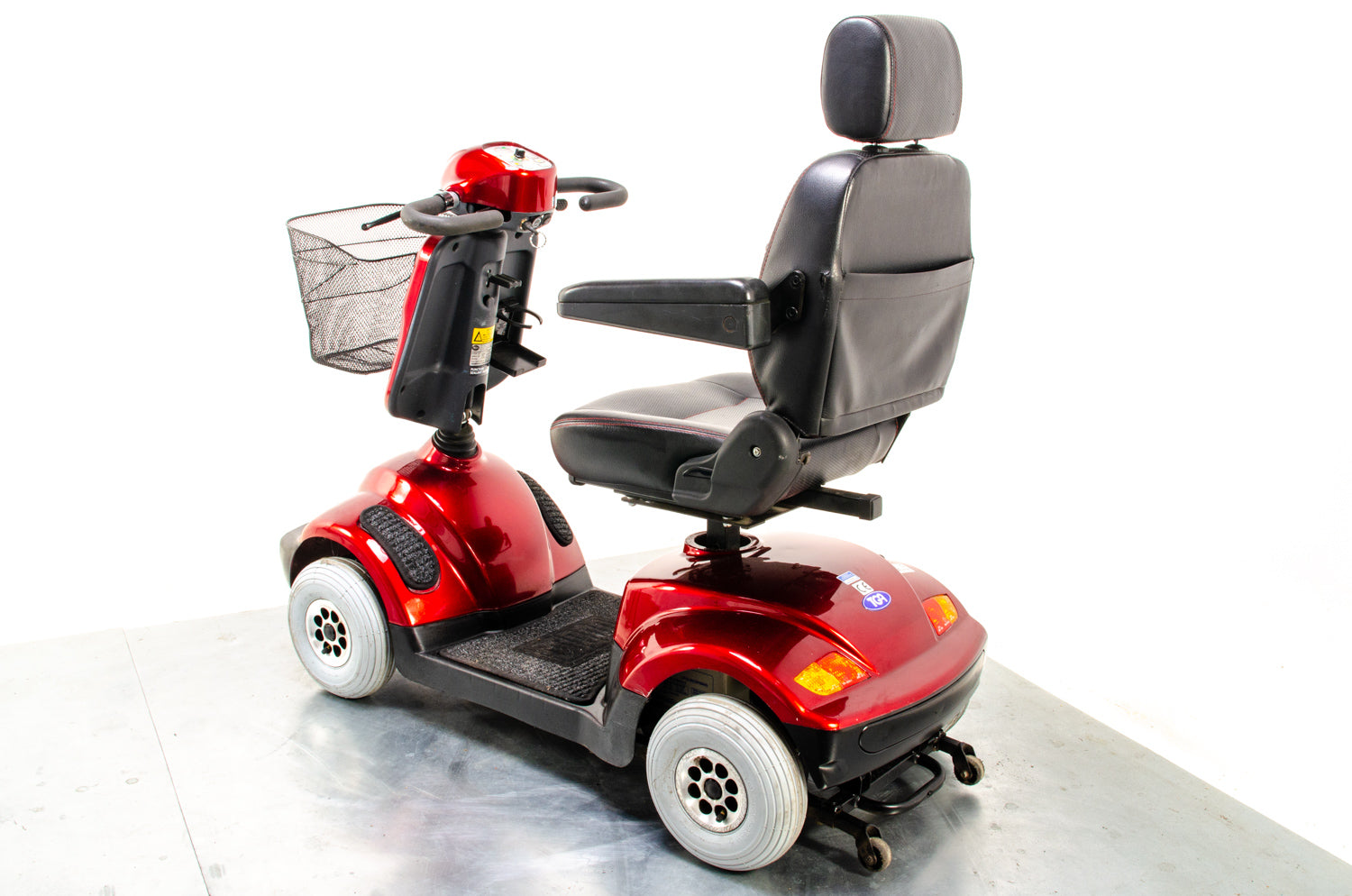 TGA Sonet Used Mobility Scooter 6mph Road Pavement 25 Stone Comfy Red 13338