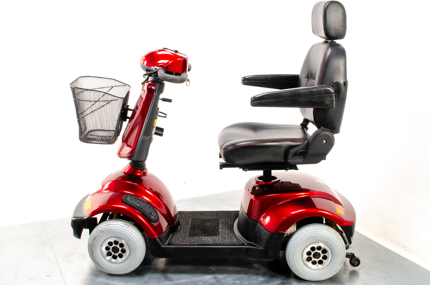 TGA Sonet Used Mobility Scooter 6mph Road Pavement 25 Stone Comfy Red 13338