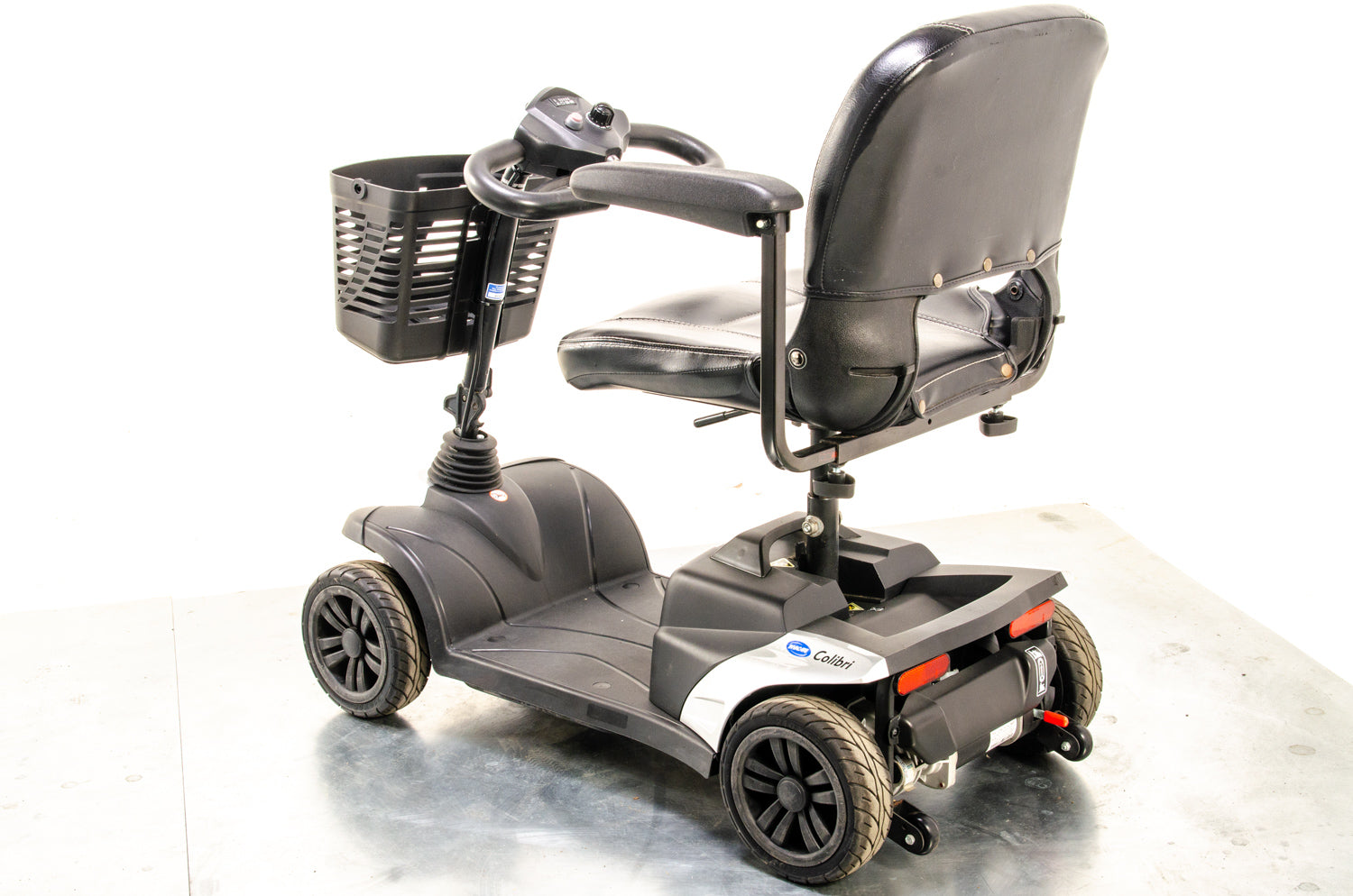 Invacare Colibri Used Mobility Scooter Transportable Portable Lightweight Boot Silver