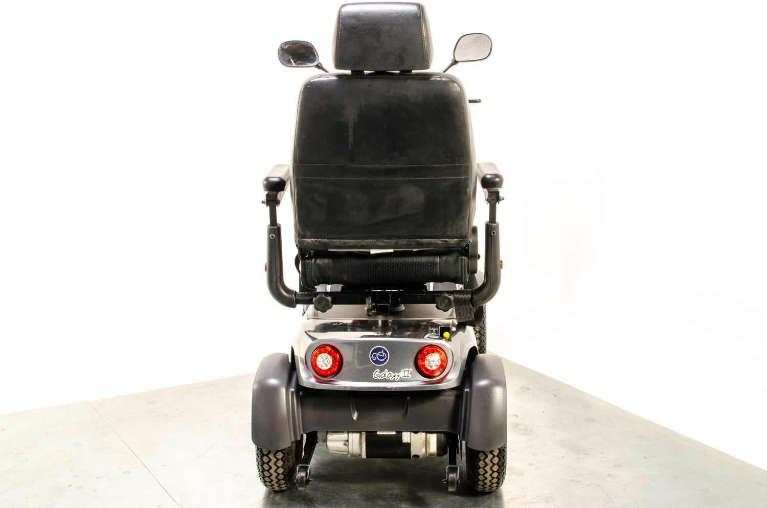 Excel Galaxy II Used Mobility Scooter 8mph Large Comfy Class 3 Road Legal Grey 03507