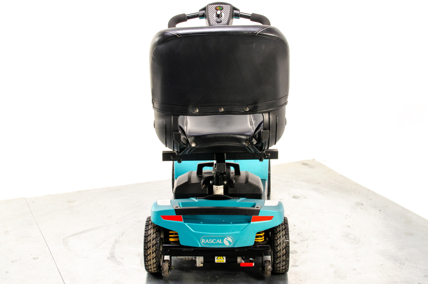 Veo Sport Used Electric Mobility Scooter Small Portable Lightweight Transportable Boot Turquoise