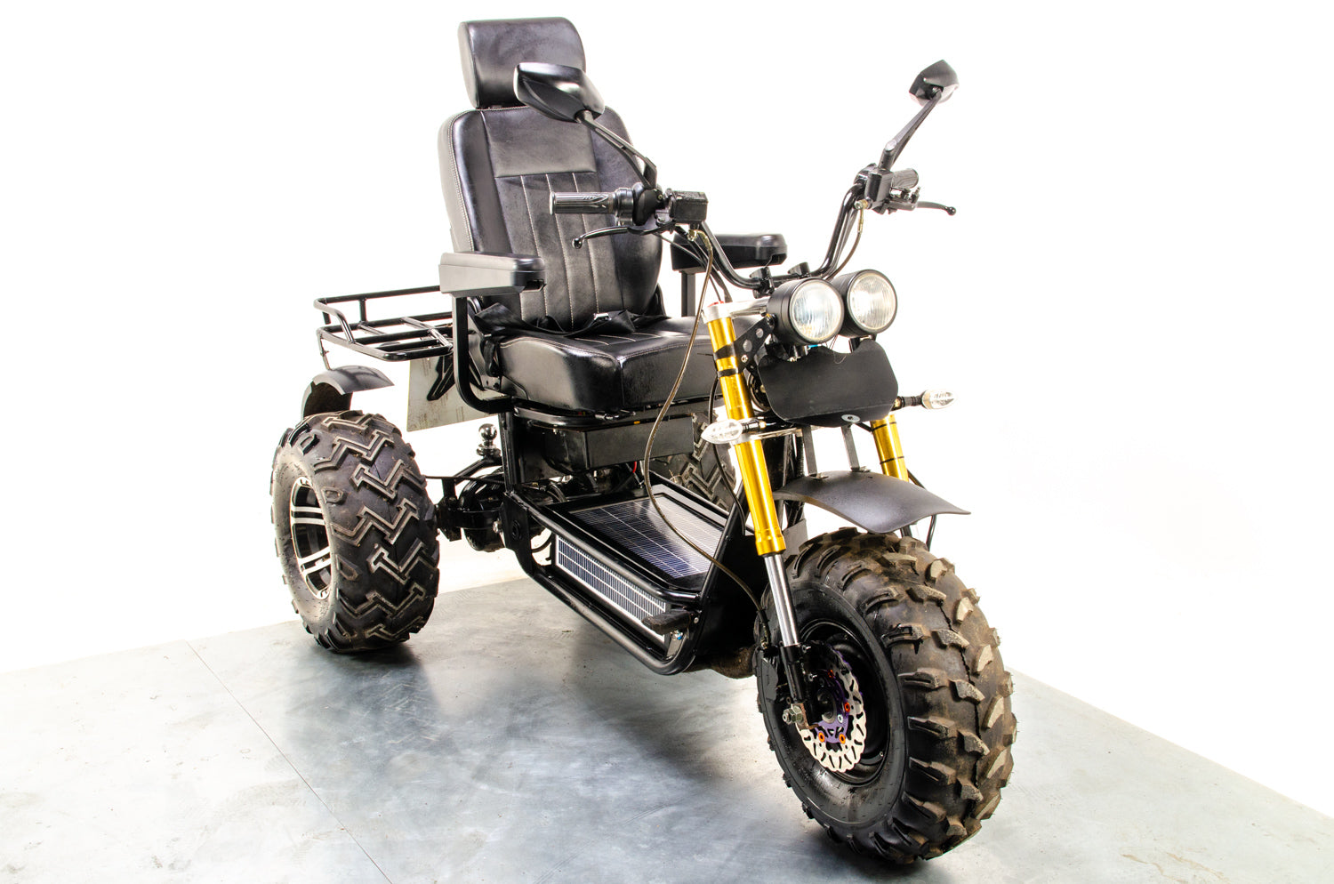 All-Terrain Off-Road Mobility Scooter Trike ATV AWD Monster Wheels Road Legal 20mph