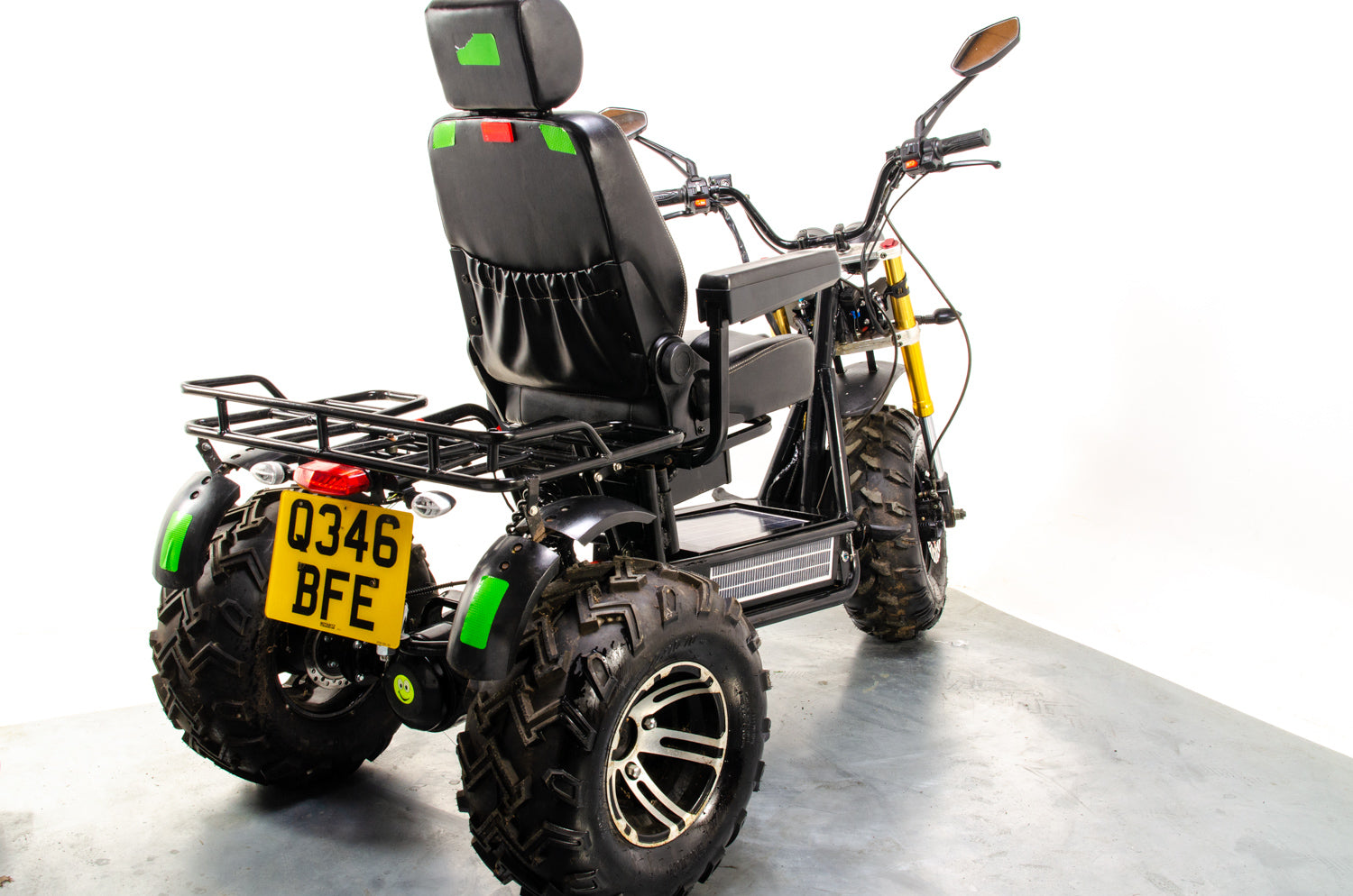 All-Terrain Off-Road Mobility Scooter Trike ATV AWD Monster Wheels Road Legal 20mph