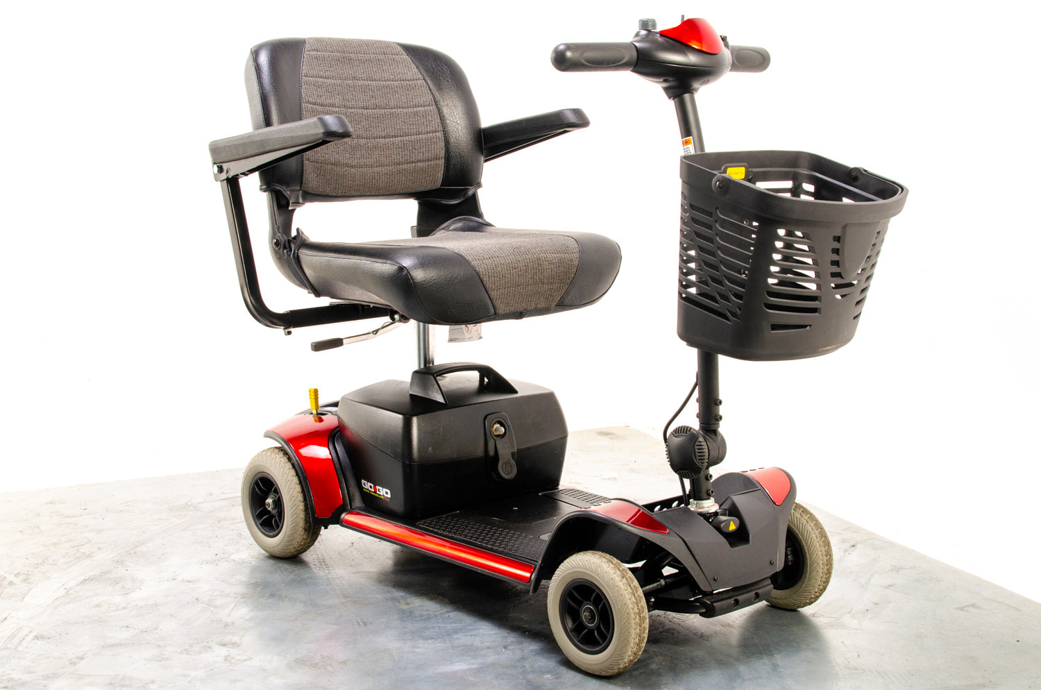 Pride Go-Go Elite Traveller Plus Used Mobility Scooter Small Transportable Lightweight Travel Car 13509