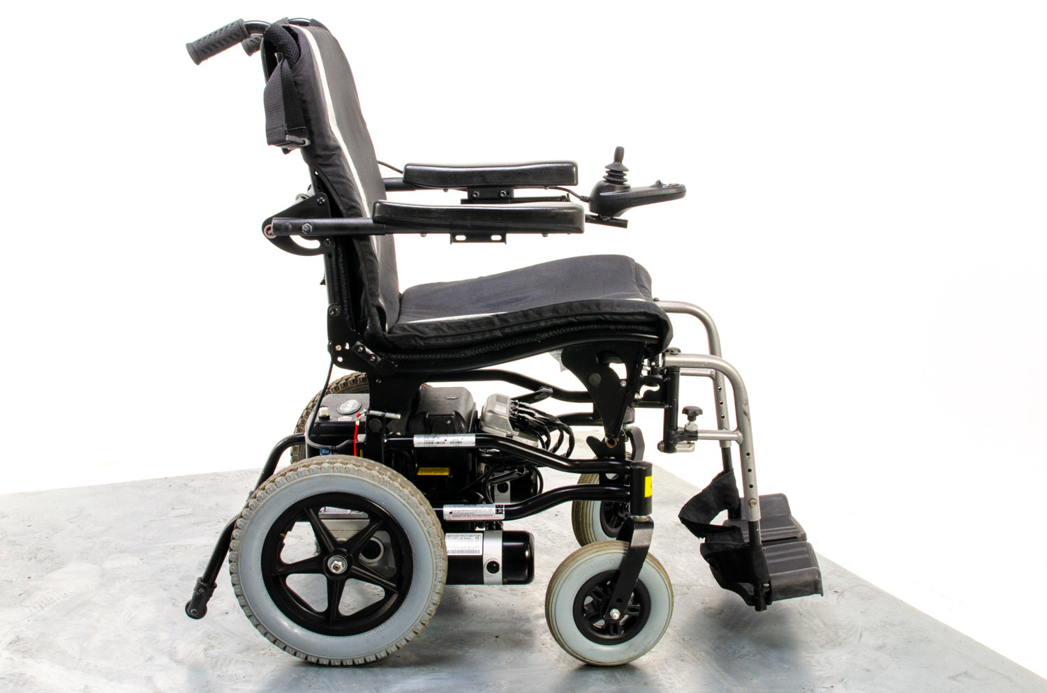 Karma Ergo Traveller Used Electric Wheelchair Powerchair Folding Transportable Black