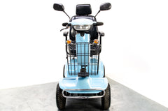 Rascal Pioneer Used Electric Mobility Scooter 8mph All-Terrain Suspension Off-Road Blue 13510