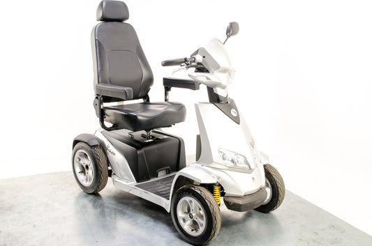 Rascal Vision Used Electric Mobility Scooter 8mph Large All-Terrain Road Legal Silver Pneumatic Tyres 13336 1500