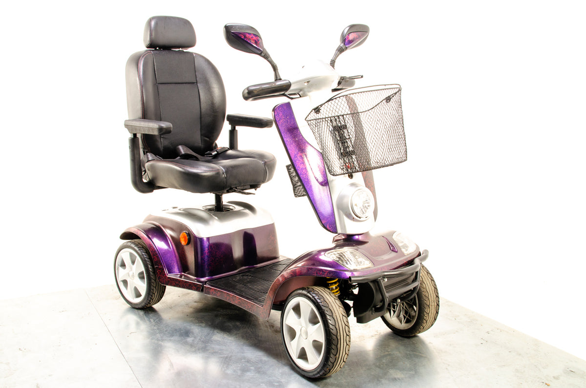 Kymco Maxi Off-Road All-Terrain Used Mobility Scooter 8mph Large Road Legal Custom Purple