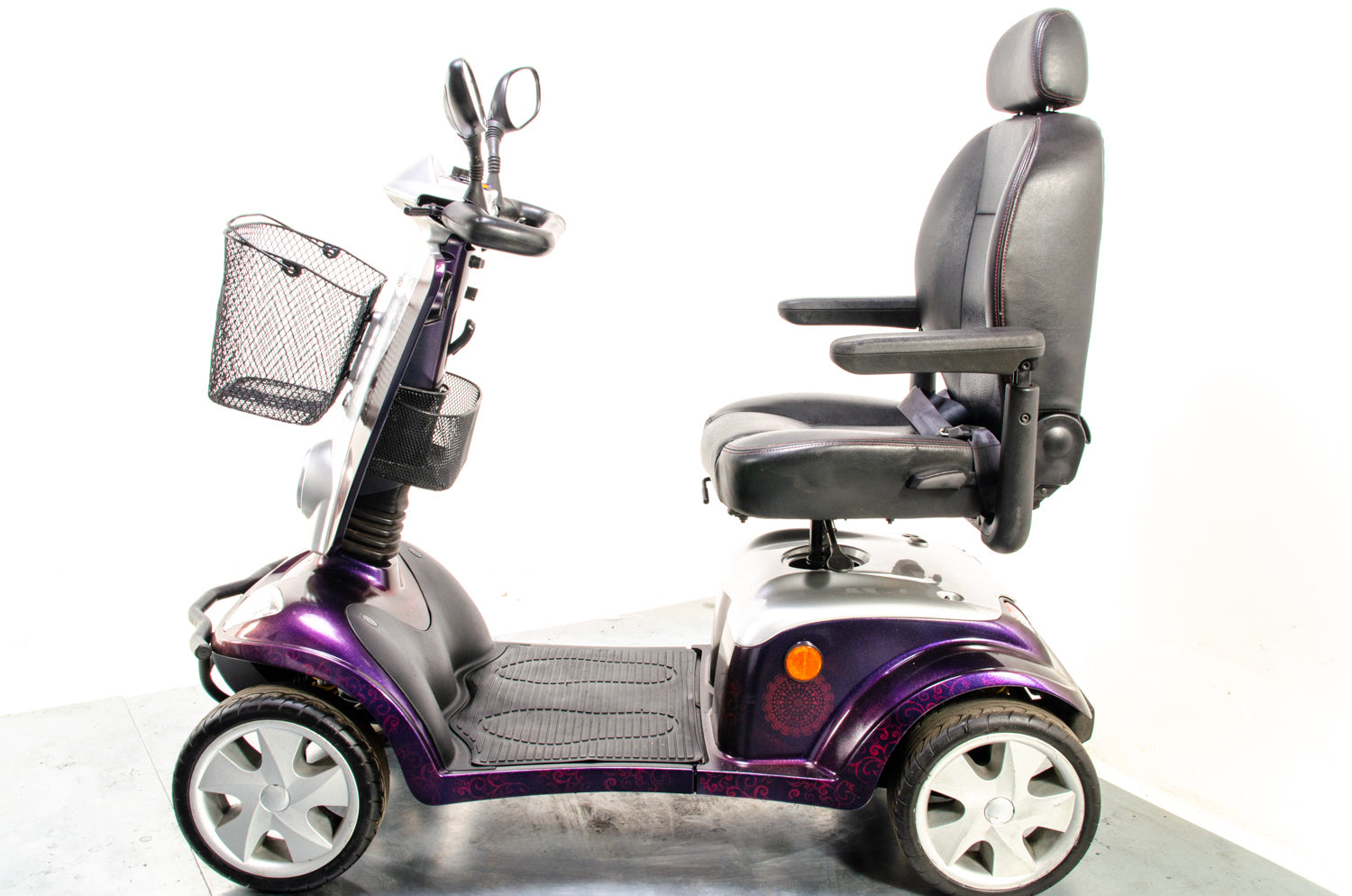 Kymco Maxi Off-Road All-Terrain Used Mobility Scooter 8mph Large Road Legal Custom Purple