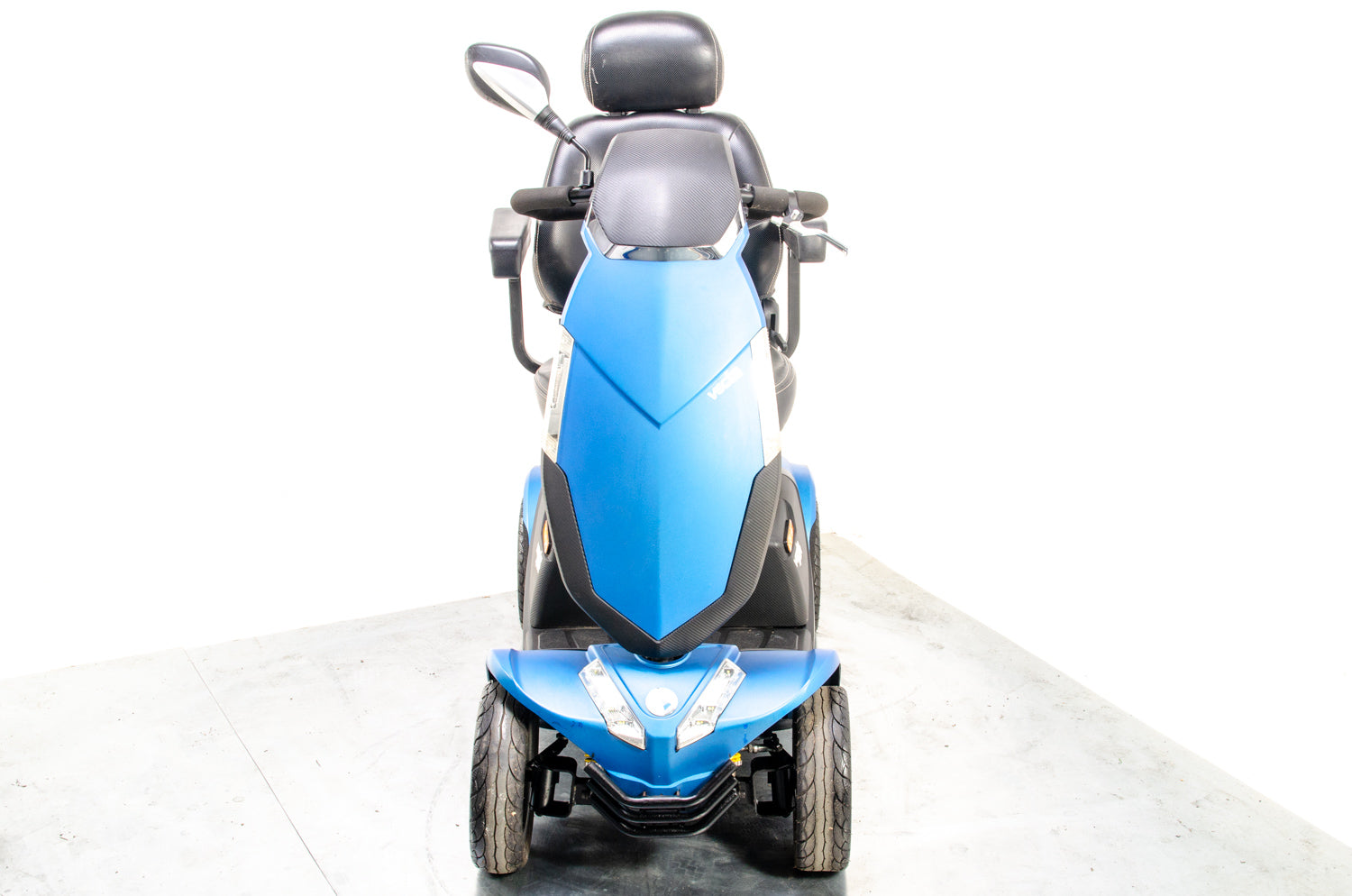 Rascal Vecta Sport Used Electric Mobility Scooter 8mph Suspension Max Grip All-Terrain Road Legal Blue 13514