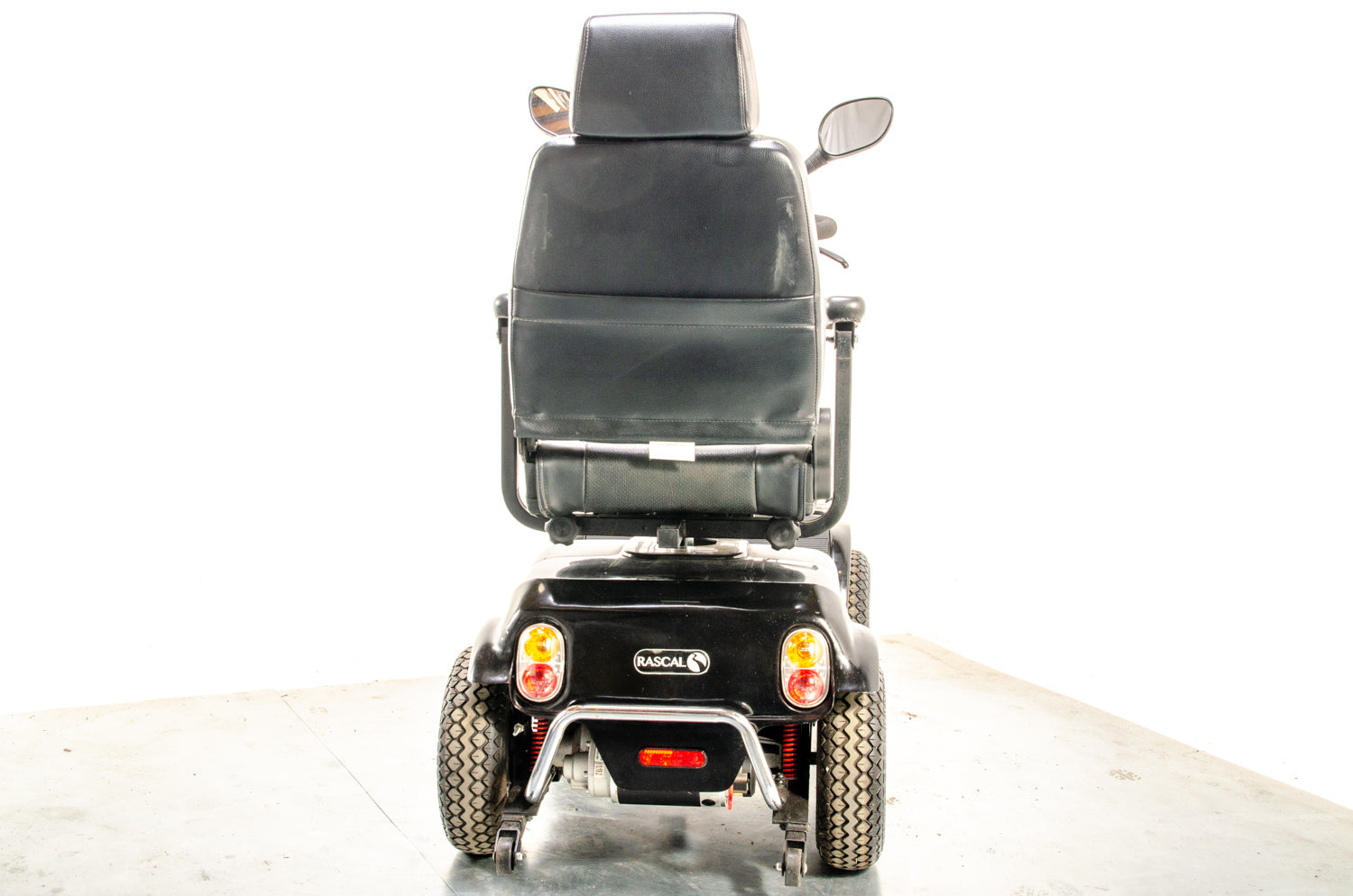 Rascal Pioneer Used Electric Mobility Scooter 8mph All-Terrain Suspension Off-Road Black 13360