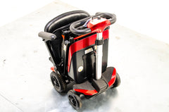 Monarch Smarti Remote Auto-Folding Used Mobility Scooter Lithium Travel Lightweight Red 12097
