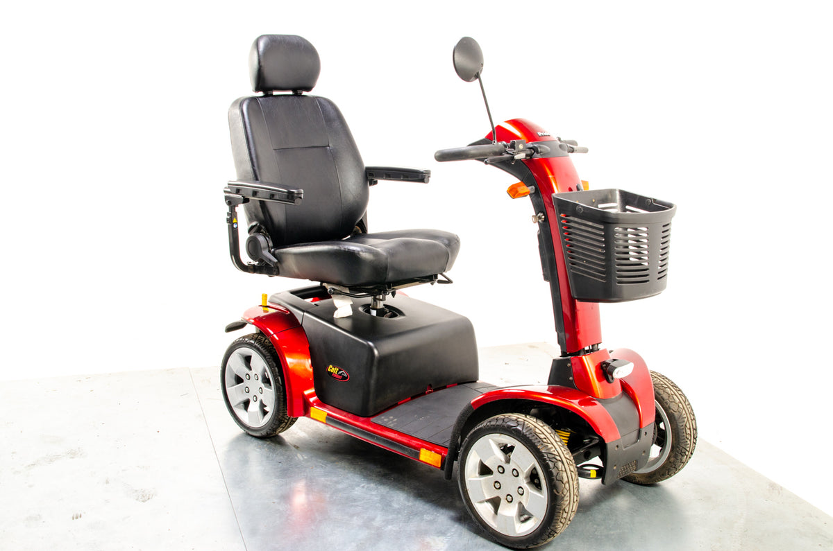 Pride Colt Pursuit Used Mobility Scooter 8mph All-Terrain Transportable Large Off-Road Road Legal Red 13446