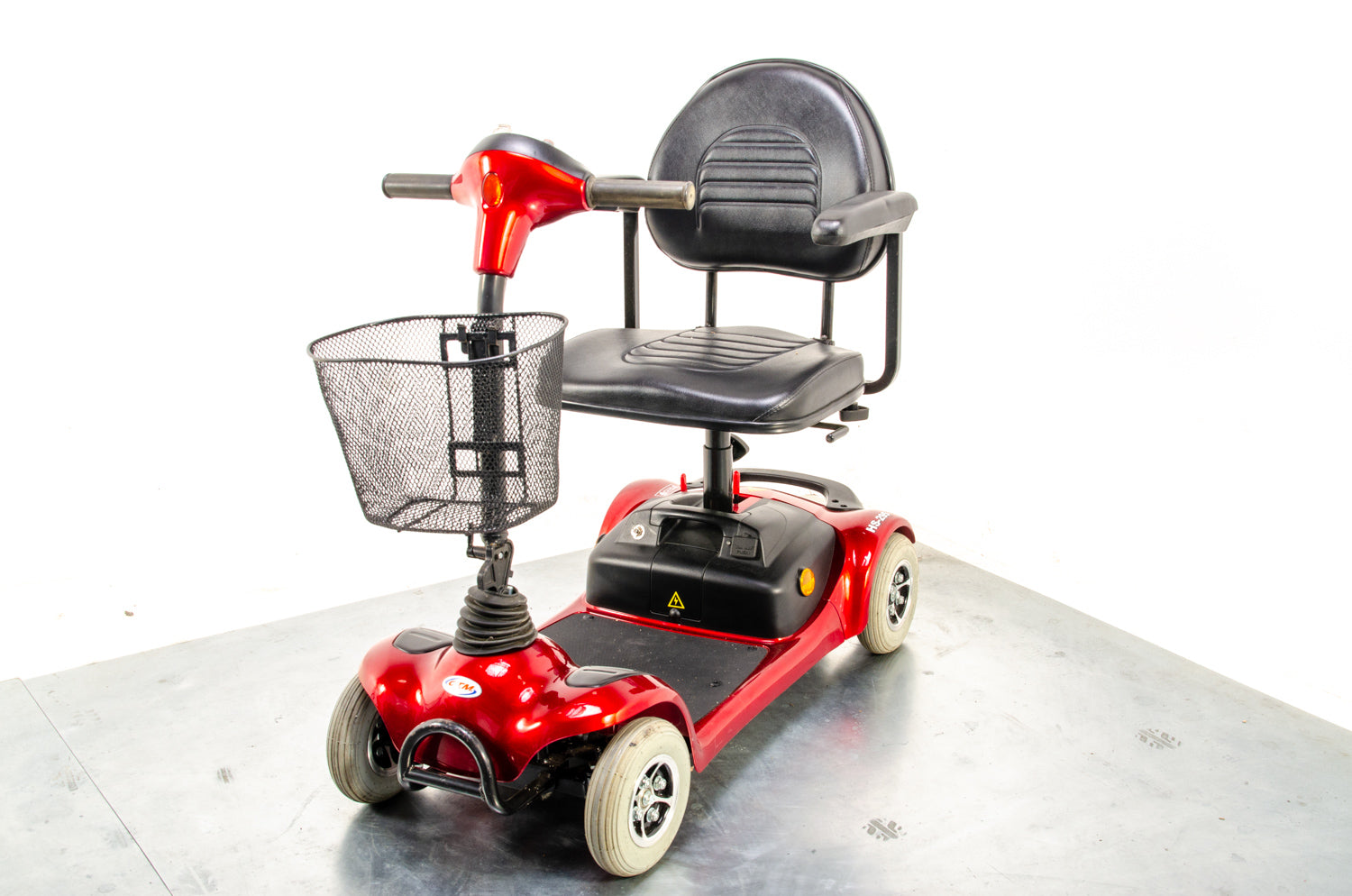 CTM HS-295 Used Mobility Scooter Transportable Boot Portable Lightweight Red