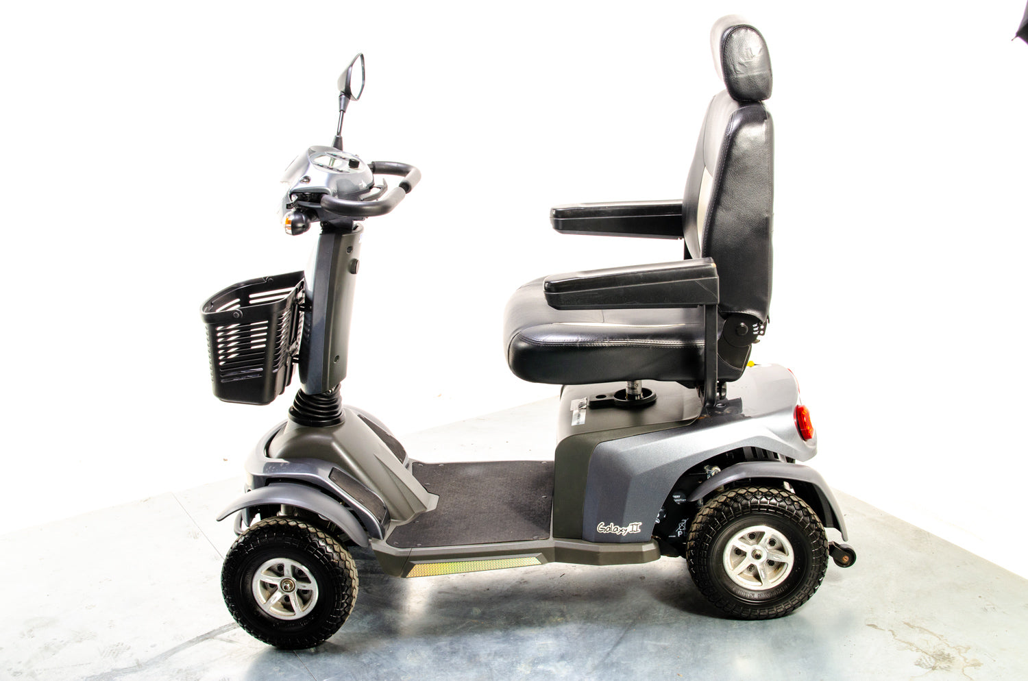 Excel Galaxy 2 Used Mobility Scooter Large Comfy Road Legal All Terrain Grey 13405