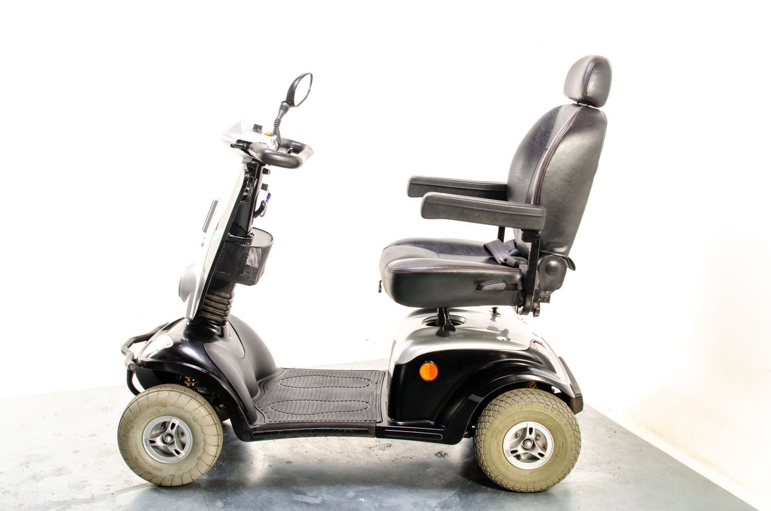 Kymco Maxi Off-Road All-Terrain Used Mobility Scooter 8mph Large Road Legal Black Silver