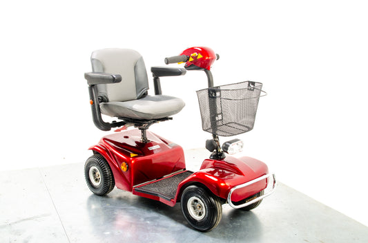 Rascal 388 S Used Electric Mobility Scooter Pavement Pneumatic Red 1500