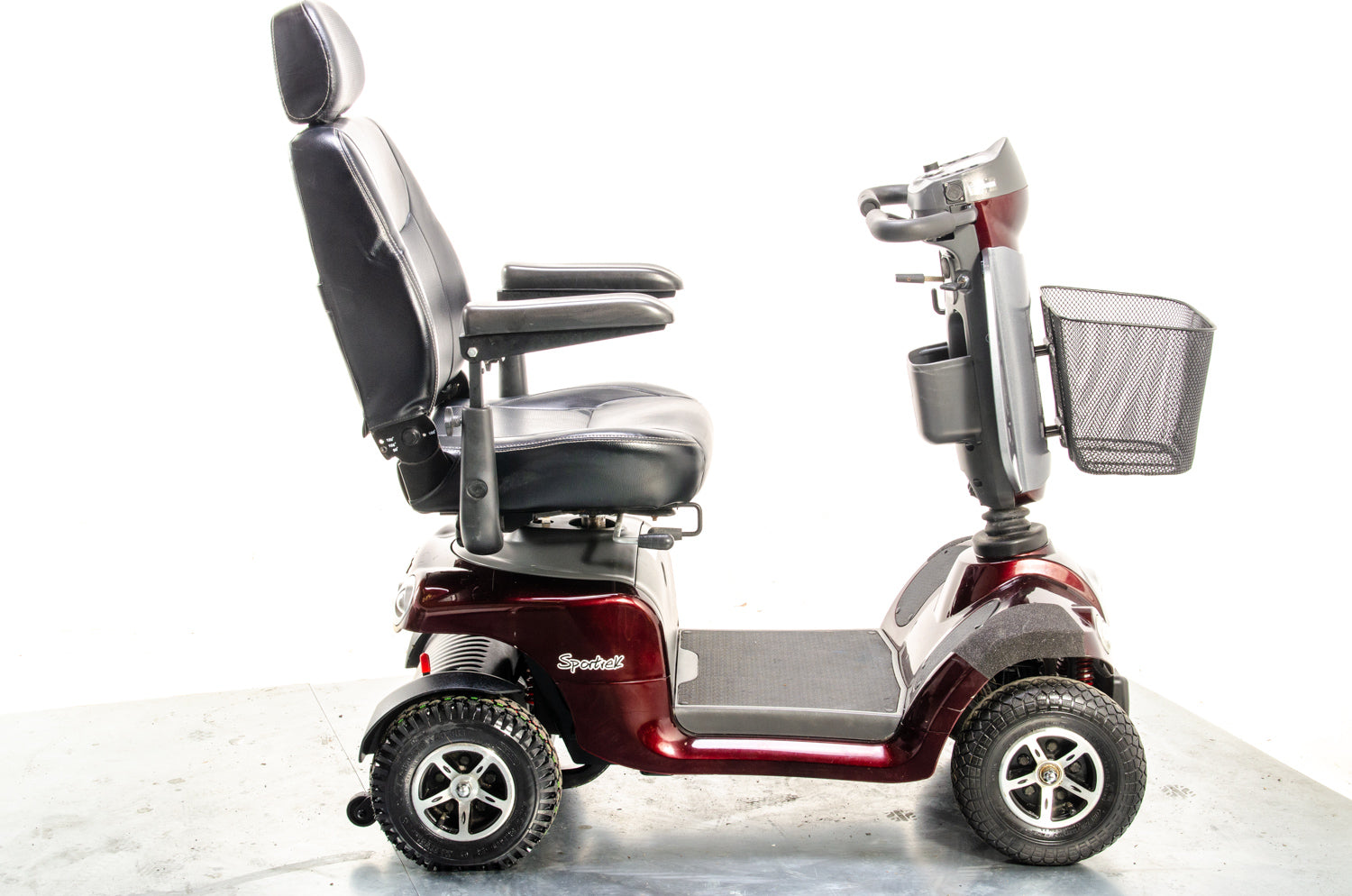 Excel Sportrek All-Terrain Off-Road Used Mobility Scooter 8mph Road Pneumatic Van Os Midsize Pavement 13369