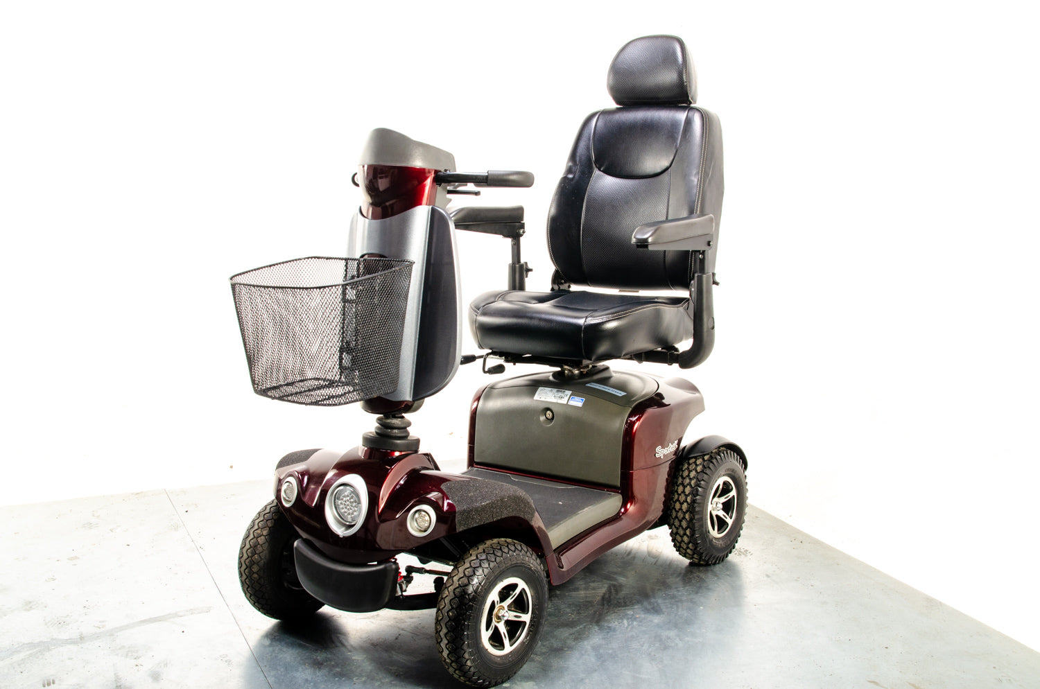 Excel Sportrek All-Terrain Off-Road Used Mobility Scooter 8mph Road Pneumatic Van Os Midsize Pavement 13369