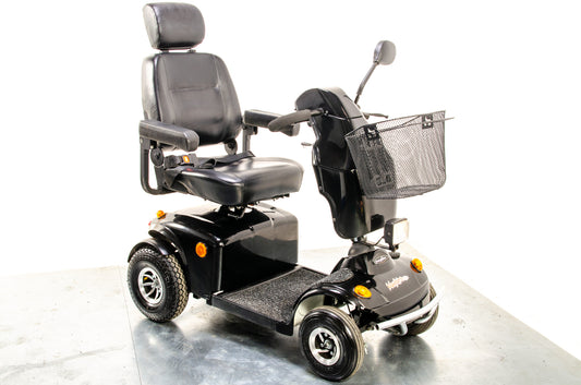 Freerider Mayfair 8 Deluxe All-Terrain Used Mobility Scooter 8mph Black Suspension Solid Road Pavement 1500