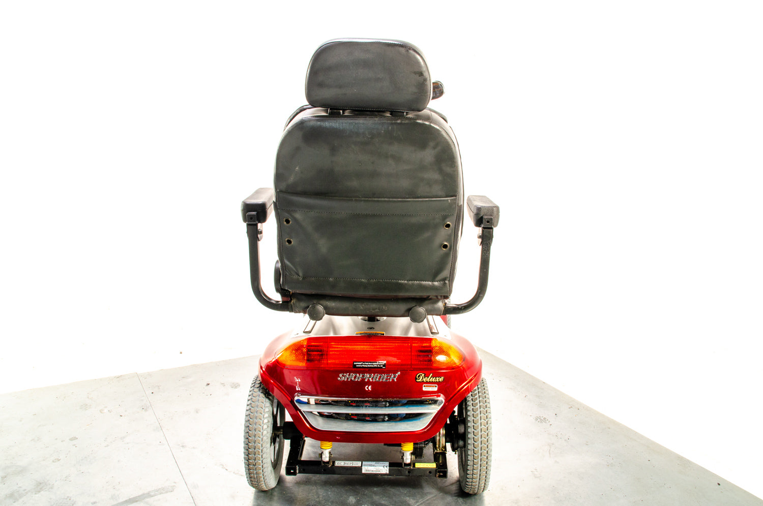 Shoprider Cordoba Off-Road All-Terrain Used Mobility Scooter Large 8mph Roma Red 13416