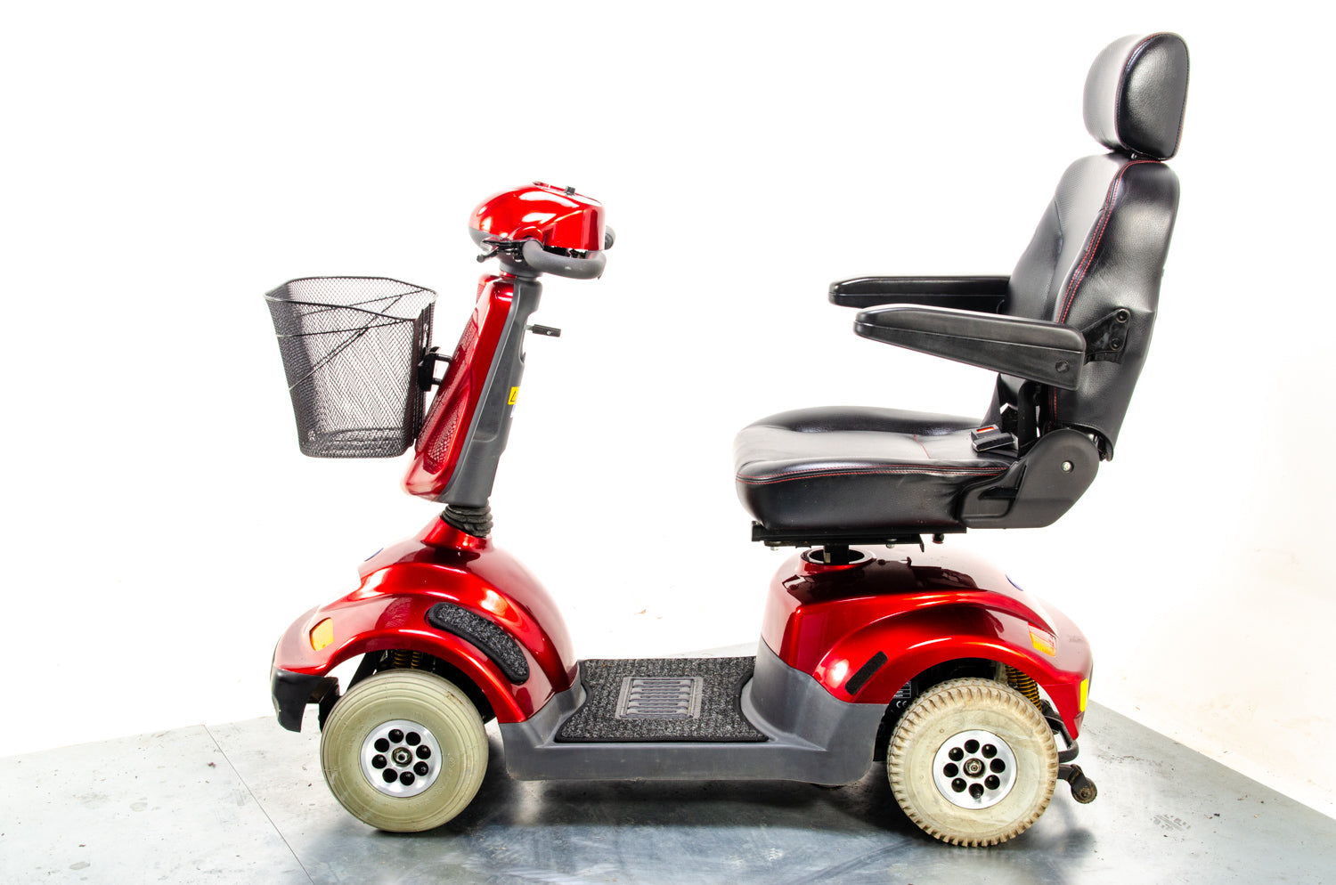 TGA Sonet Used Mobility Scooter 6mph Road Pavement 25 Stone Comfy Red 13374