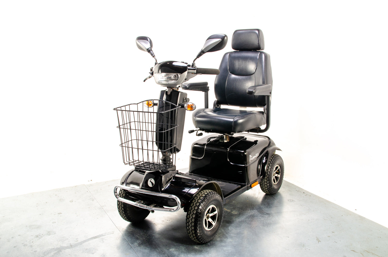 Rascal Pioneer Used Electric Mobility Scooter 8mph All-Terrain Suspension Off-Road Black 03547