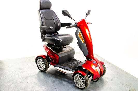 TGA Vita Midi Midsize All-Terrain Off-Road Sport Mobility Scooter Grey 8mph Red 1500