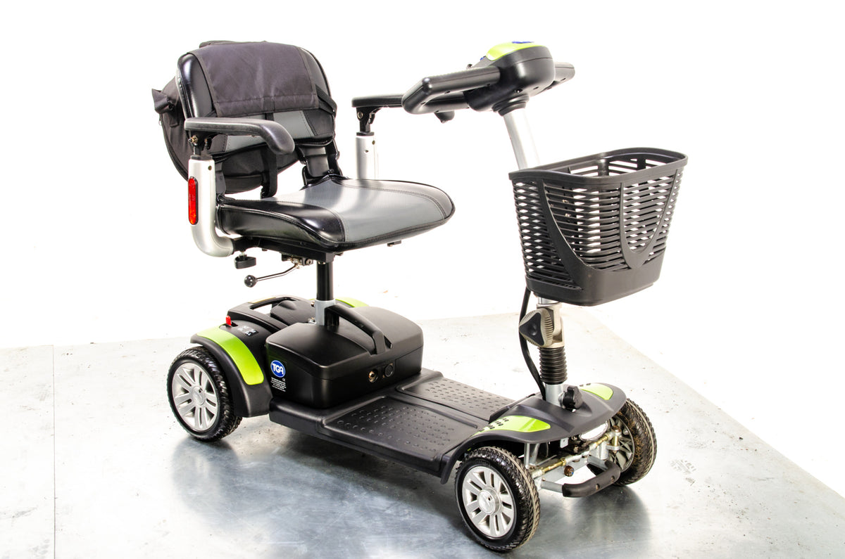 New TGA Eclipse Mobility Scooter Small Transportable Boot Folding Light Green 03532