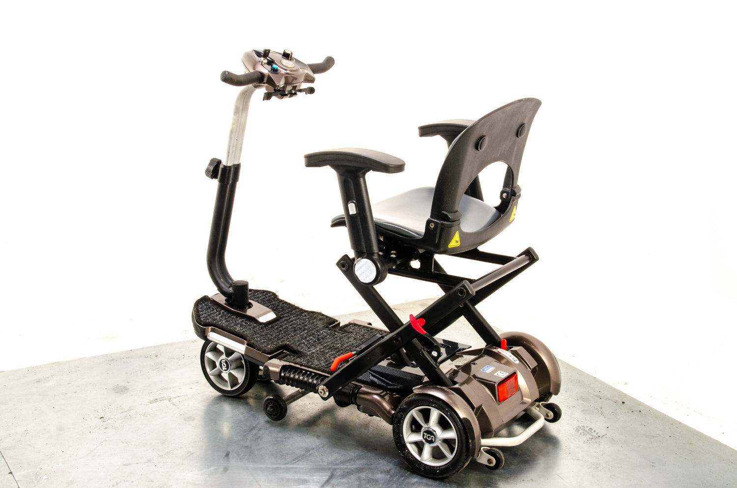 TGA Minimo Used Mobility Scooter Small Compact Folding Travel Lithium Battery Lightweight 13442