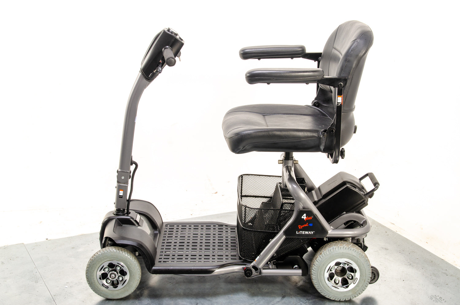 Rascal Liteway 4 Plus Used Electric Mobility Scooter Folding Transportable Boot 13535