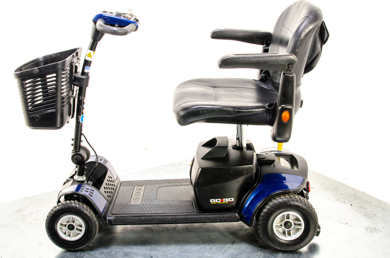 Pride Go-Go Elite Traveller Plus Used Mobility Scooter Small Transportable Lightweight Travel Car 13377