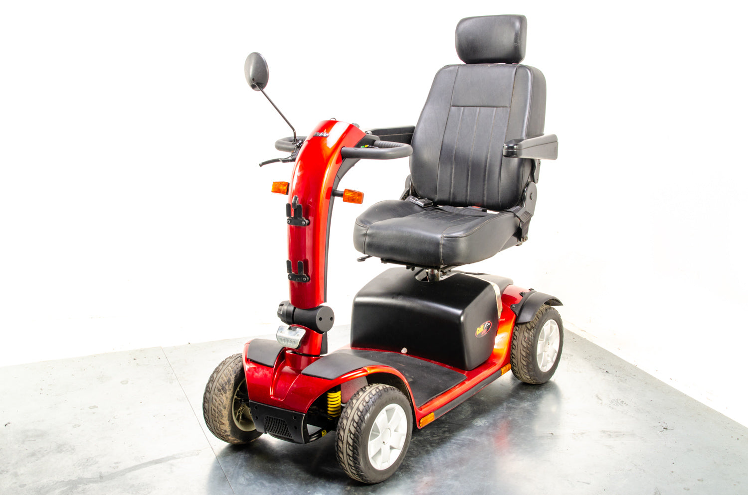 Pride Colt Sport Used Electric Mobility Scooter 8mph Transportable Suspension Pavement Road Legal Red 13379