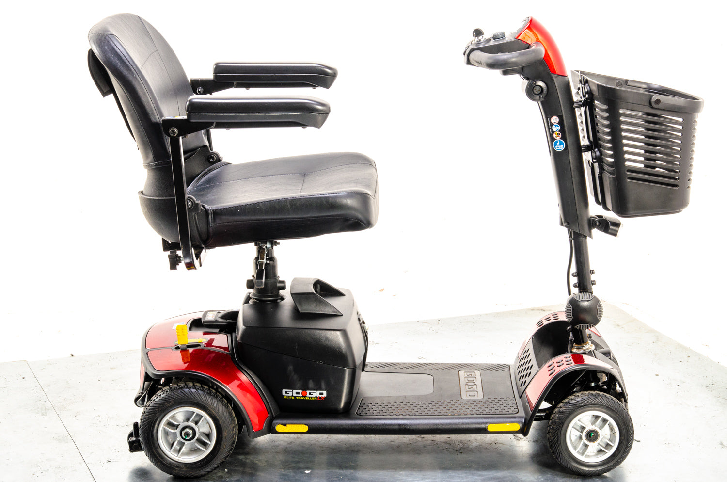 Pride Go-Go Elite Traveller Plus Used Mobility Scooter Small Transportable Lightweight Travel Car 13495