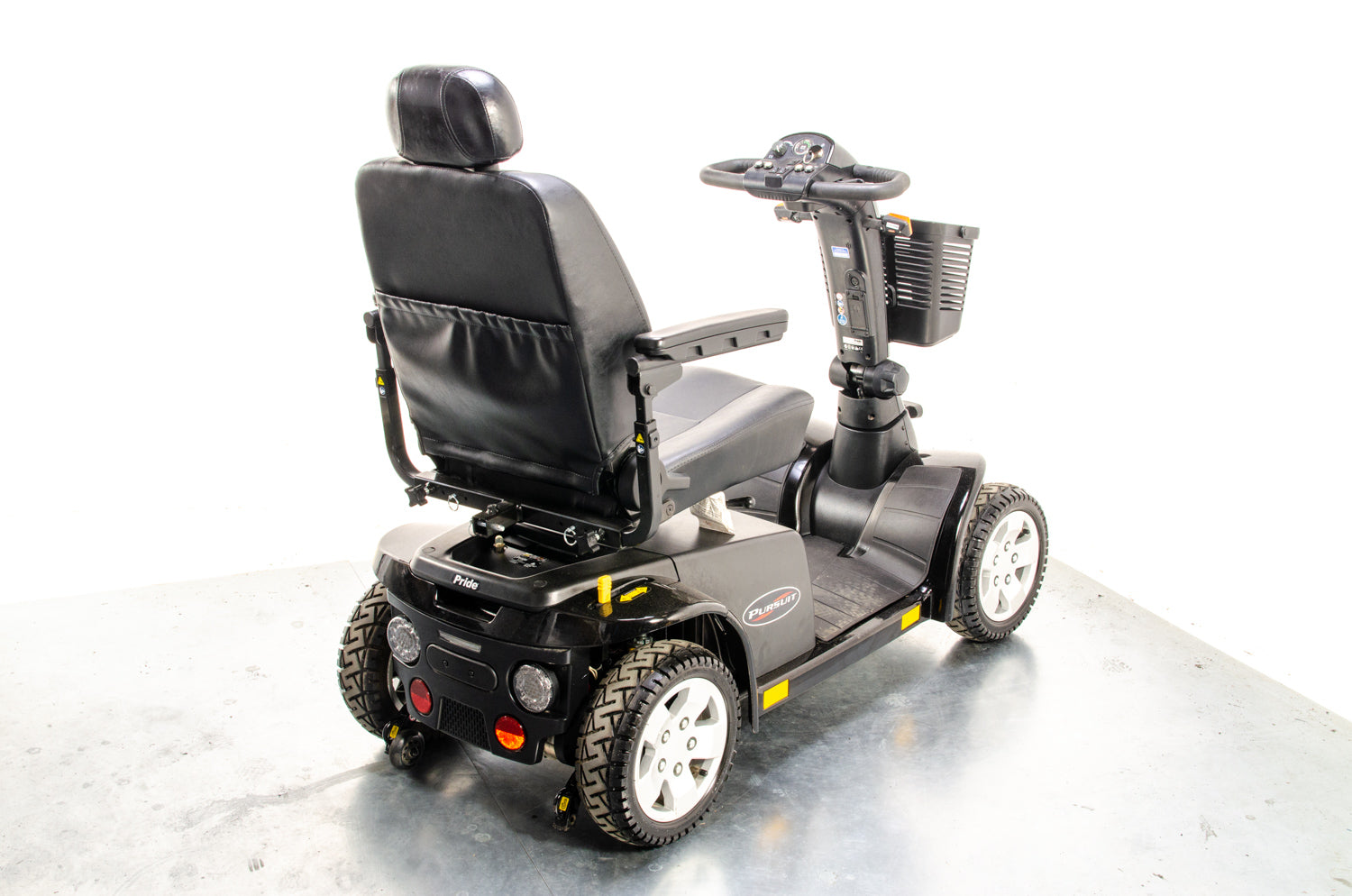 Pride Colt Pursuit All-Terrain Off-Road Used Mobility Scooter 8mph Transportable Large Off-Road Road Legal Black 13952