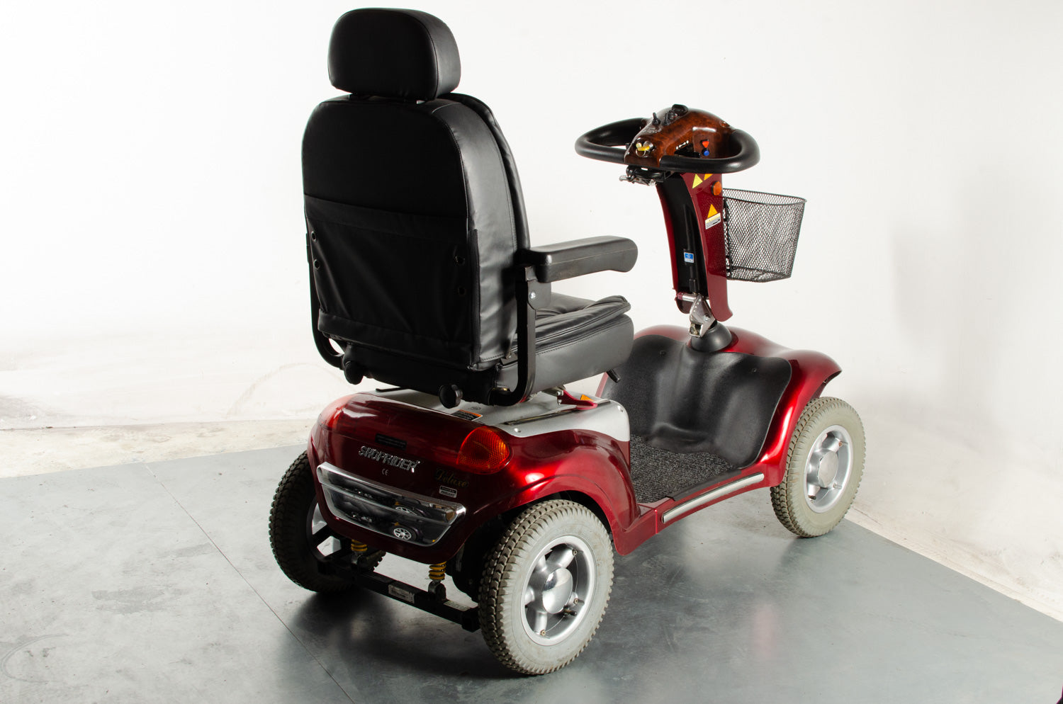 Shoprider Cordoba Off-Road All-Terrain Used Mobility Scooter Large 8mph Roma Red 12194