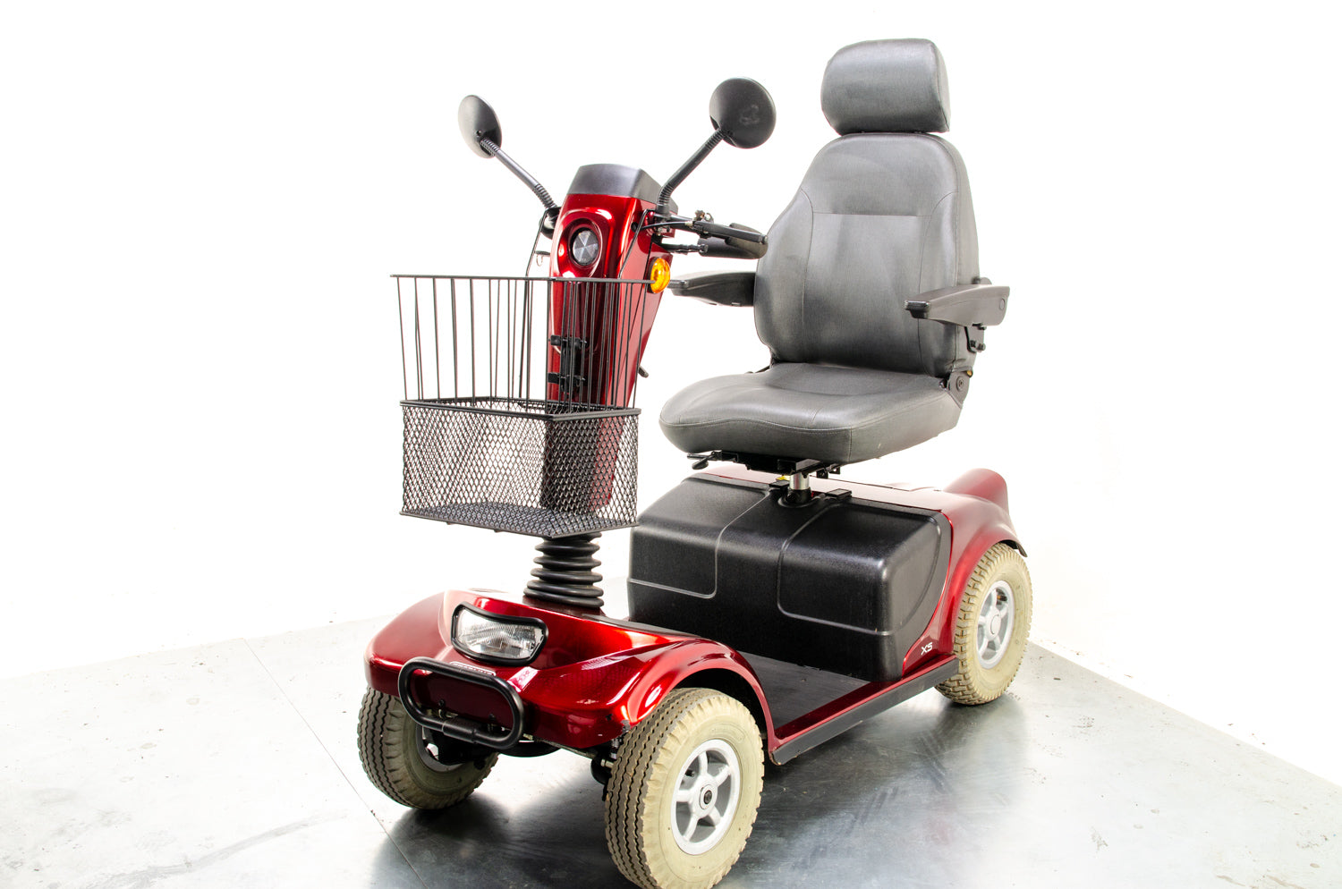 Sunrise Medical Elite XS Used Mobility Scooter 8mph Large All-Terrain Comfy Red