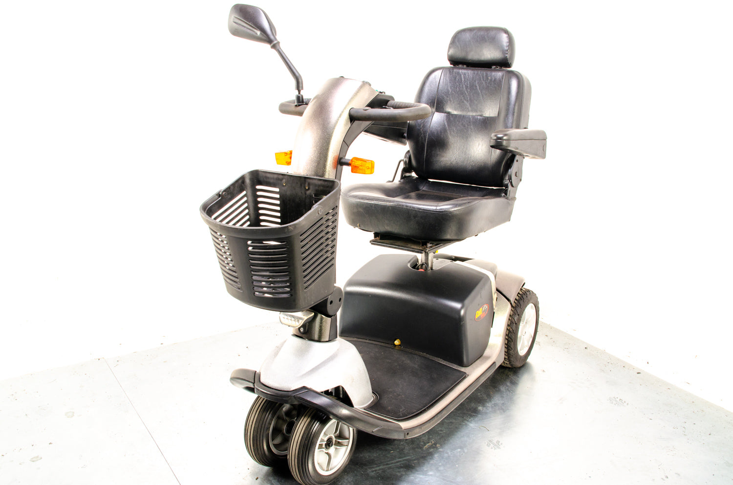 Pride Colt Twin Used Electric Mobility Scoter Transportable Trike Pavement Travel Blue 13955