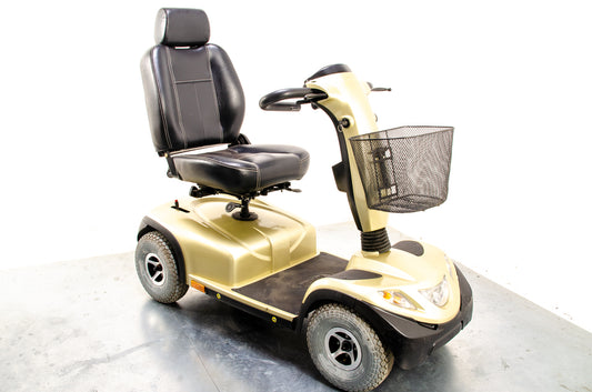 Invacare Comet Used Mobility Scooter 8mph Large All-Terrain Off-Road Comfort Gold 1500