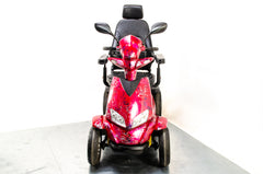 Rascal Vision Used Electric Mobility Scooter 8mph Large All-Terrain Road Legal Custom Pink Pneumatic Tyres 13453