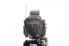 MyWren Large Mobility Scooter Seat Bag with Crutch Walking Stick Holder