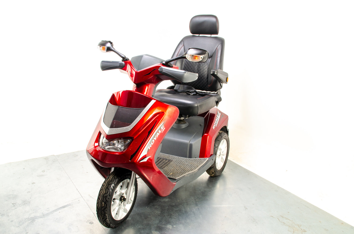 Drive Royale 3 8mph Large Comfort Class 3 Mobility Scooter Trike Red