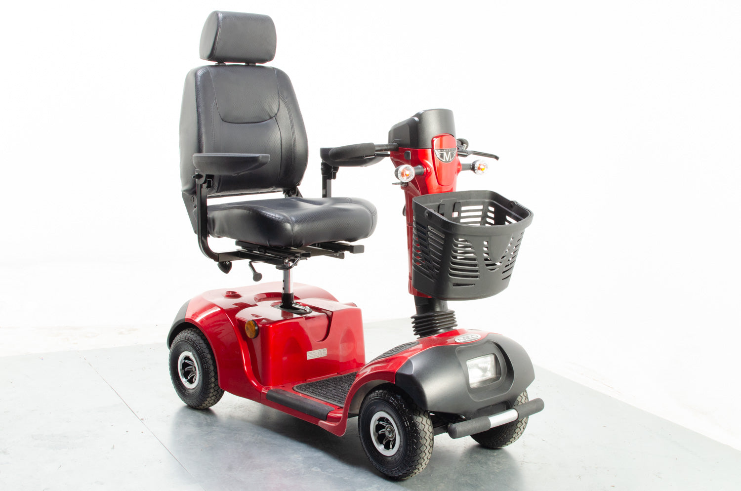 2018 Drive Neo 6 6mph Mid Size Mobility Scooter in Red