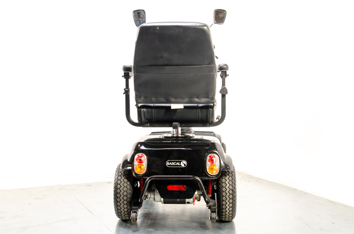 Rascal Pioneer Used Electric Mobility Scooter 8mph All-Terrain Suspension Off-Road Black 13997