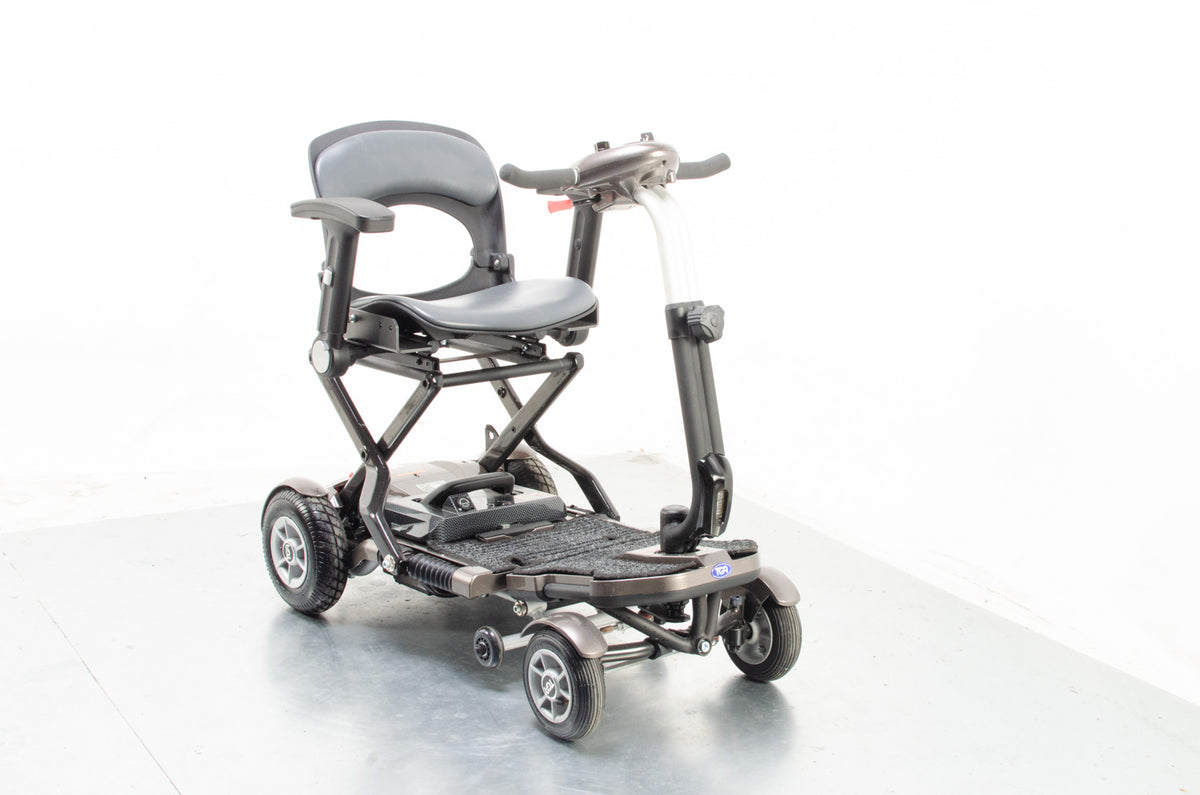 2018 TGA Minimo Plus 4 Compact Folding 4mph Mobility Scooter in Bronze