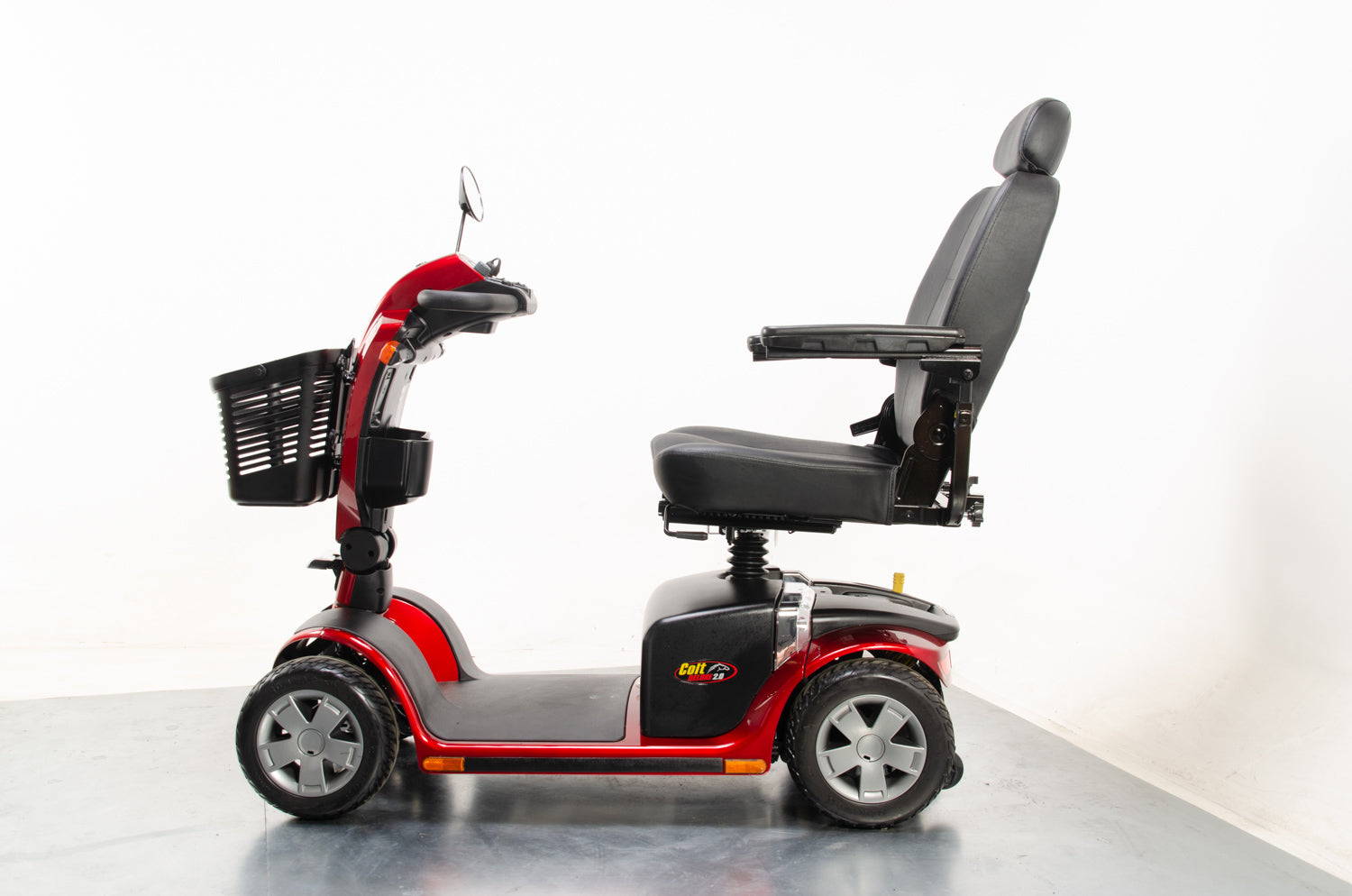 Pride Colt Deluxe 2.0 Electric Mobility Scooter Transportable Folding 6mph Road Pavement 13573
