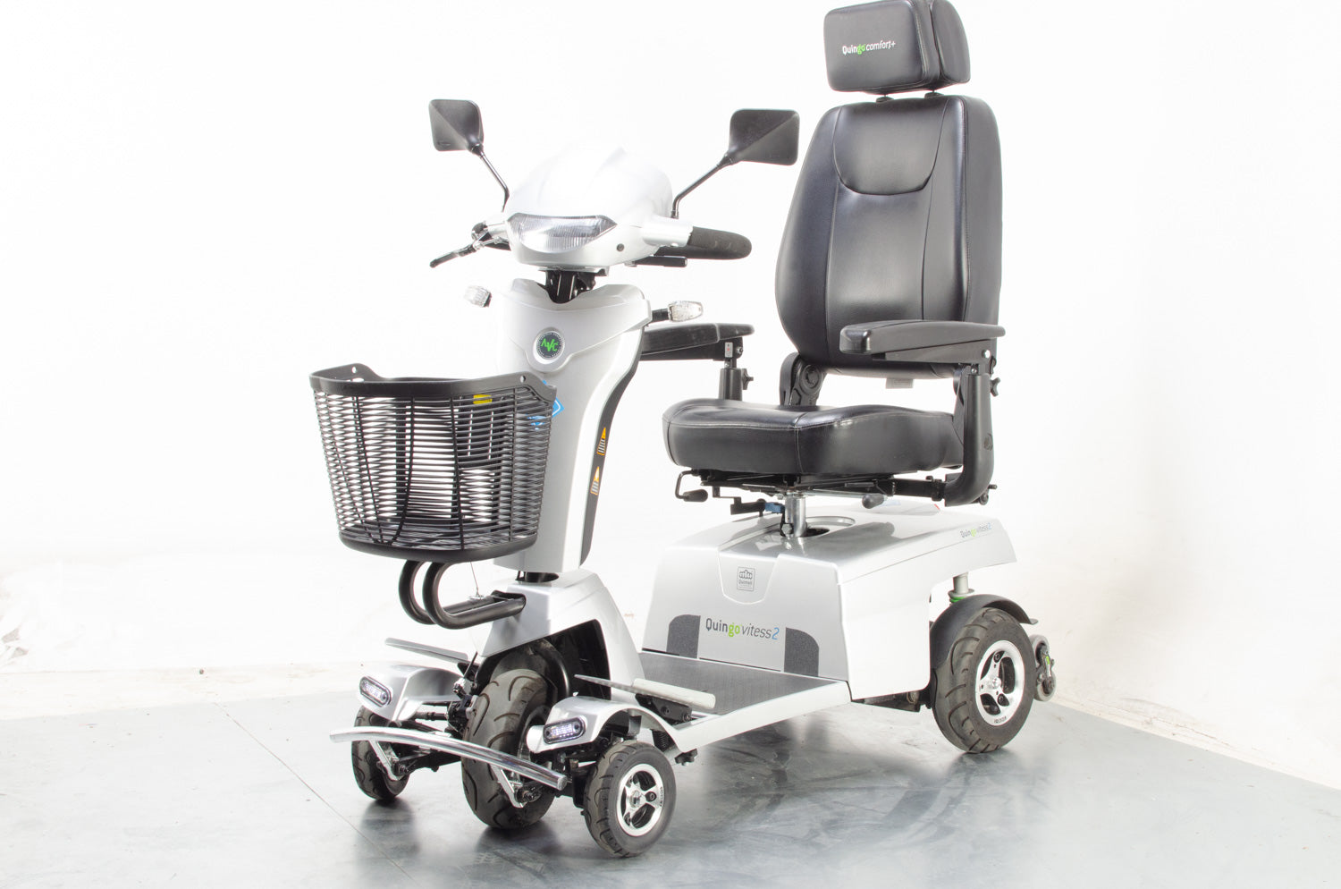 2017 Quingo Vitess 2 8mph 5 Wheel Large Mobility Scooter